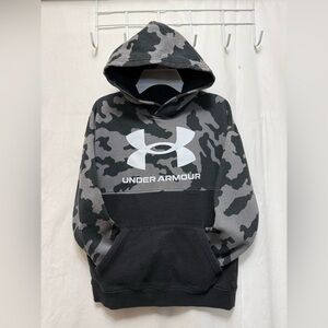 Under Armour Hoodie Sweat Shirt Boys Medium 0118